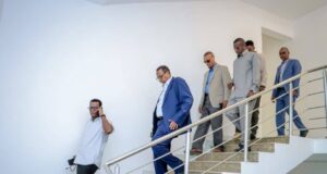 Sawiro;-Diyaar-garowga Caleema-saarka Hoggaamiyaha Koonfur Galbeed oo Maraya Marxalad Gabagabo ah