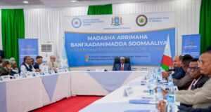 Shir looga hadlayo Arrimaha Bani aadamnimada ee Dalka oo ka furmay Baydhabo