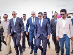 Sawiro;-Musharraxa Guddoomiyaha Golaha shacabka BFS ahna wasiirka arrimaha dibadda oo si diirran loogu soo Dhaweeyay Baydhabo