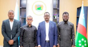 Sawiro;-Guddoomiyaha Golaha Wakiillada Koonfur Galbeed Oo Qaabilay Guddoomiye Ku-xigeenka Arrimaha Bulshada Degmada Wanlaweyn