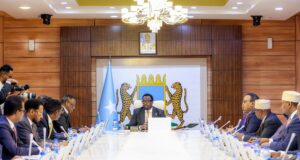 Sawiro;-Golaha Wasiirrada XFS oo Ansixiyey Xubnaha Golaha Sare ee Garsoorka iyo Qodobo Kale