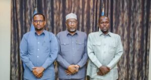 Hoggaamiyaha Koonfur Galbeed oo la kulmay Guddoomiyihii hore ee Deegaanka Awdiinle oo ka Goostay Lafta gareen.