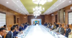 Golaha Wasiirrada ayaa maanta yeeshay kulankoodii toddobaadlaha ahaa.