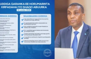 RW Xamse oo Magacaabay Guddi heerkiisu sarreeyo oo qaabilsan horumarinta xirfadaha iyo shaqo-abuurka.