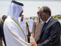 Madaxweyne Xasan Sheekh oo gaarey dalka Qadar