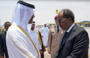 Madaxweyne Xasan Sheekh oo gaarey dalka Qadar