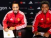 Manchester United oo si rasmi ah ula saxiixatay khadka dhexe ee Andrey Santos iyo Youri Tielemans.