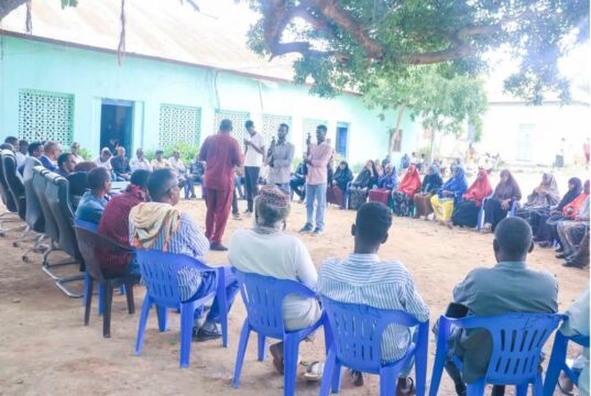 Maamulka degmada Baydhabo oo qabtay kulan wacyigelin ah oo lagu xoojinayo amniga iyo isdhexgalka bulshada