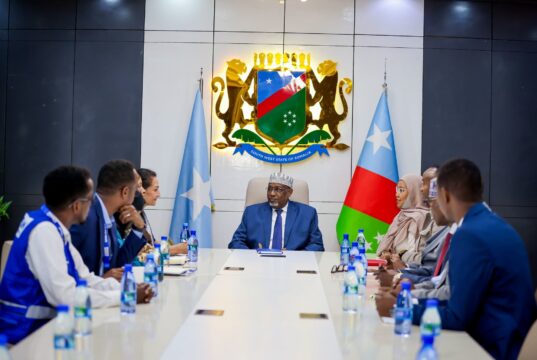 SAWIRO;-HOGGAAMIYAHA DOWLADDA KOONFUR GALBEED OO BAYDHABO KU QAABILAY WAFDI KA SOCDA HAY’ADDA PLAN INTERNATIONAL