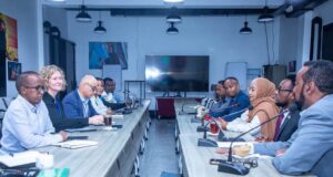 Sawiro;-Wasiiro ka tirsan Dowladda Gobaleedka Koonfur Galbeed oo kulan la qaatay Hay’adaha Qaramada Midoobay