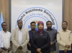 Mas’uuliyiin ka tirsan Dowladda Federaalka iyo Galmudug oo ka horyimid safarka Deni ee Dhinowda.