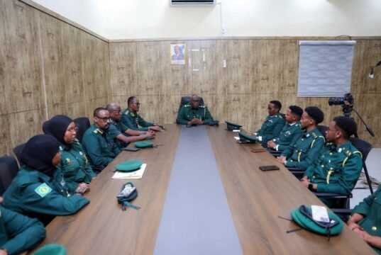 Saraakiil ka Tirsan ciidanka Asluubta Soomaaliyeed oo Tababar ugu Baxay masar