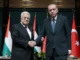 Madaxweynaha Turkiga oo la kulmay dhigiisa Falastiin