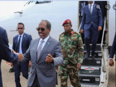 Madaxweyne Xasan Sheekh oo la filayo inuu gaaro magaalada Dhuusamareeb