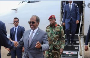 Madaxweyne Xasan Sheekh oo la filayo inuu gaaro magaalada Dhuusamareeb