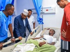 Wasiir Fiqi oo Isbitaalka Madiina ku Booqday Askarta CXDS ee ku Dhaawacmay Weerarkii Gaalkacyo