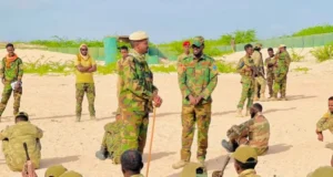 Taliyaha Qeybta 1-aad ee Gorgor oo Kormeerka ku tagay Ceeldheer