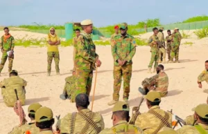 Taliyaha Qeybta 1-aad ee Gorgor oo Kormeerka ku tagay Ceeldheer