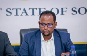 Sawiro;-Wasiirka Amniga Koonfur galbeed oo kulan la qaatay Madax ka tirsan Hay’adda Iom.