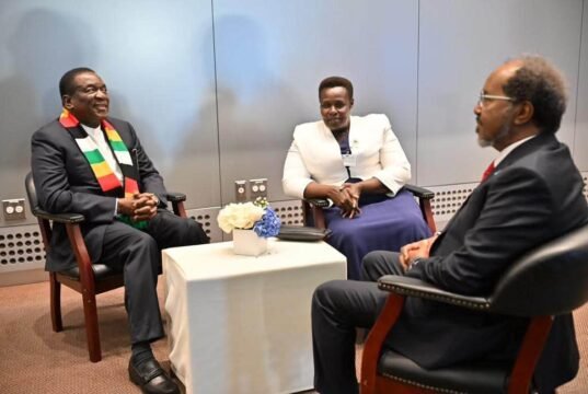 Sawiro;-MW Soomaaliya oo New York kula kulmay Madax kala duwan oo ka qaybgalaysa Shirka QM