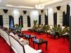 Sawiro;-Hoggaamiyaha koonfur galbeed oo guddoomiyey shir looga hadlay xasillinta amniga baydhabo