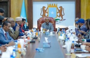 Guddoomiyaha Golaha Shacabka oo shir-guddoomiyay kulanka 7-aad ee Guddiga Joogtada ah