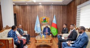 Sawiro;-Hoggaamiyaha Koonfur Galbeed oo Qaabilay Madaxa WFP Soomaaliya