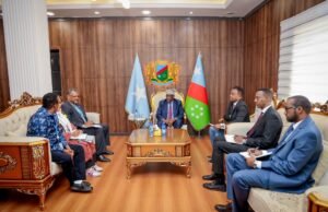 Sawiro;-Hoggaamiyaha Koonfur Galbeed oo Qaabilay Madaxa WFP Soomaaliya