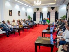 Sawiro;-Hoggaamiyaha Koonfur Galbeed oo Baydhabo ku Qaabilay Maxamed Mursal