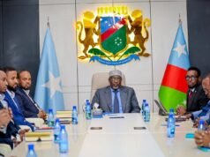 Sawiro;-Golaha Wasiirrada Koonfur Galbeed oo ka Shiray Amniga iyo Dib-u-heshiisiinta