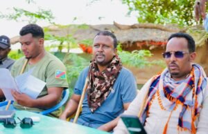 Sawiro;-Mas’uuliyiin ka tirsan dowladda koonfur galbeed oo kormeer amni ku tagay degmada qoryooley