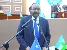 Nuxurka Khudbadda Deni uu ka jeediyay furitaanka Kalfadhiga 59aad ee Golaha Wakiillada DG Puntland