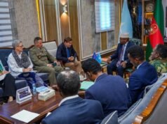 Wasiirka Gaashaandhigga XFS oo la kulmay safiirrada UK iyo Midowga Yurub
