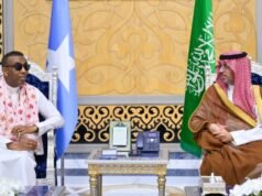 RW Xamsa oo gaaray Jeddah iyo Sacuudiga oo garab istaag u muujiyay Soomaaliya.