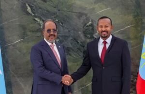 Itoobiya oo MW Xasan Sheekh ku eedeysay “khiyaano”
