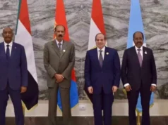 Soomaaliya oo War ka soo saartay Shirkii Afar geesoodka ahaa ee u dhaxeeyay Masar, Suudaan, Eritrea iyo Soomaaliya.