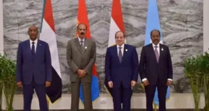Soomaaliya oo War ka soo saartay Shirkii Afar geesoodka ahaa ee u dhaxeeyay Masar, Suudaan, Eritrea iyo Soomaaliya.