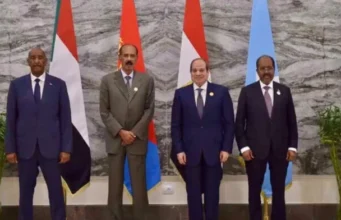 Soomaaliya oo War ka soo saartay Shirkii Afar geesoodka ahaa ee u dhaxeeyay Masar, Suudaan, Eritrea iyo Soomaaliya.