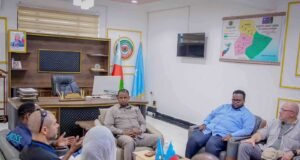 Wasiirka Amniga Koonfur Galbeed oo Baydhabo kula kulmay Madaxa UNDSS Soomaaliya